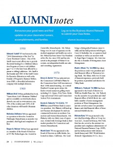 alumni notes 2010