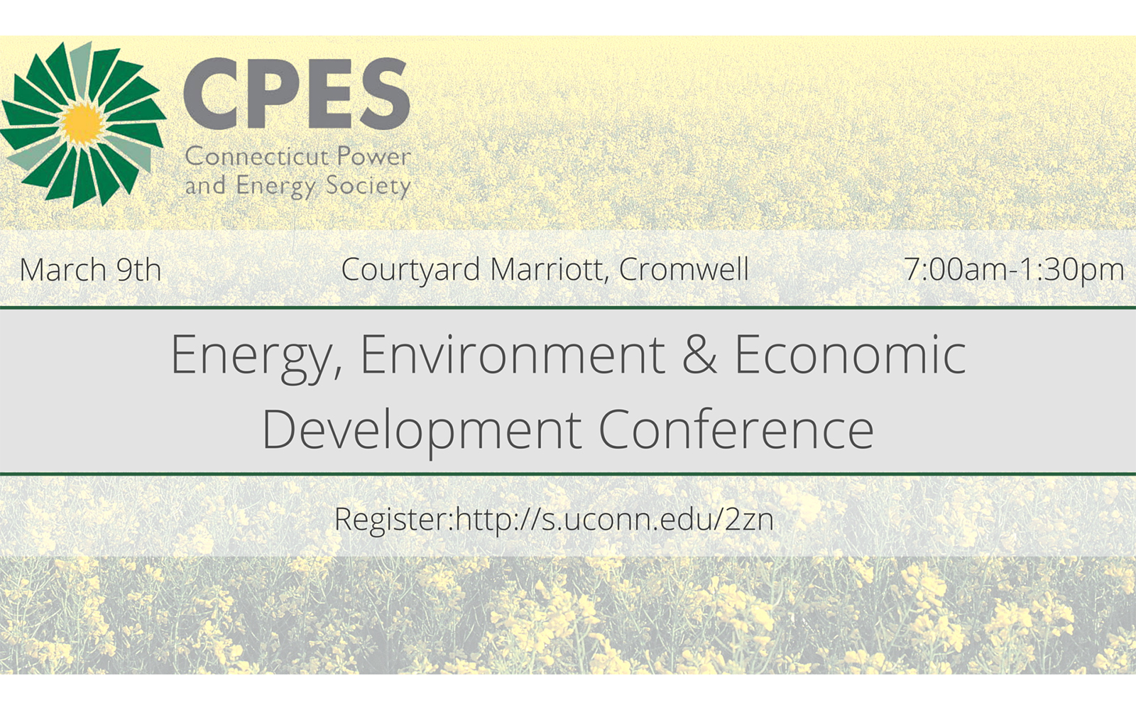 Connecticut Power and Energy Society presents the Energy, Environment & Economic Development Conference