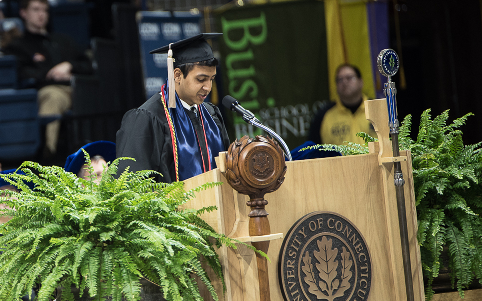 Parth Rana '16 (Nathan Oldham/UConn School of Business)