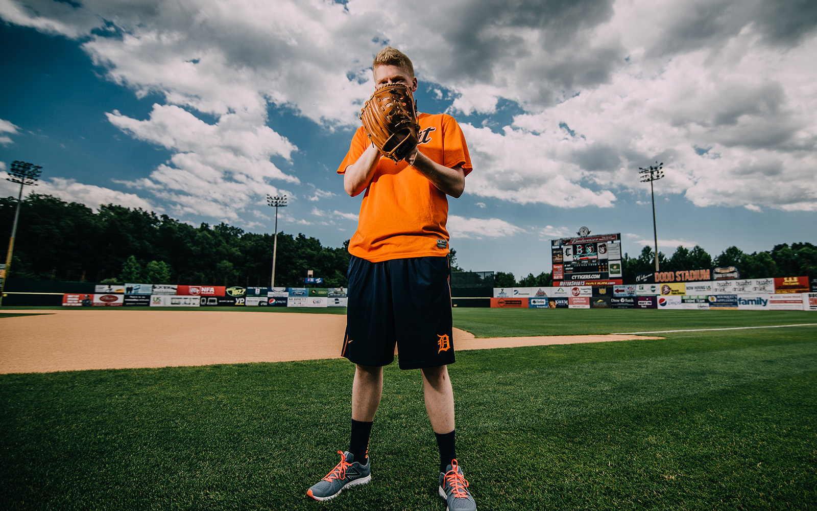Logan Bement is  currently assigned to the Detroit Tigers' farm team, the Connecticut Tigers in Norwich, Conn. (Nathan Oldham/UConn School of Business)