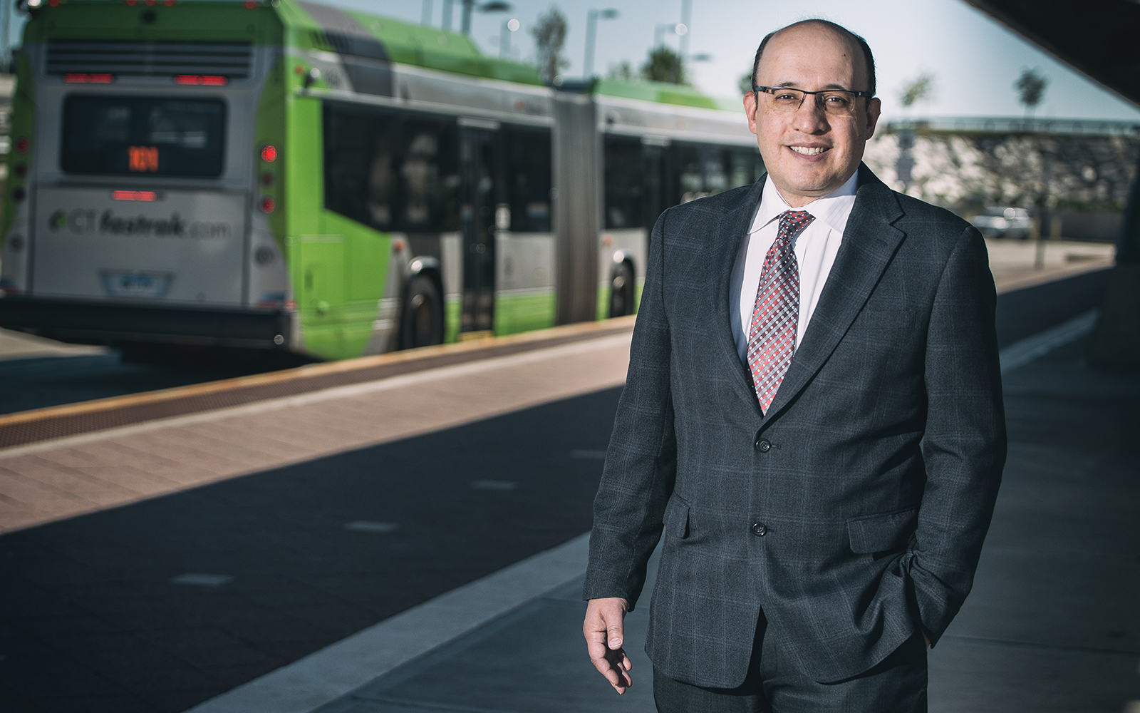 Jeffrey Cohen, who specializes in real estate and finance, has received a $194,000 grant from the state Department of Transportation to start investigating economic changes along the CTfastrak bus route. (Nathan Oldham/UConn School of Business)