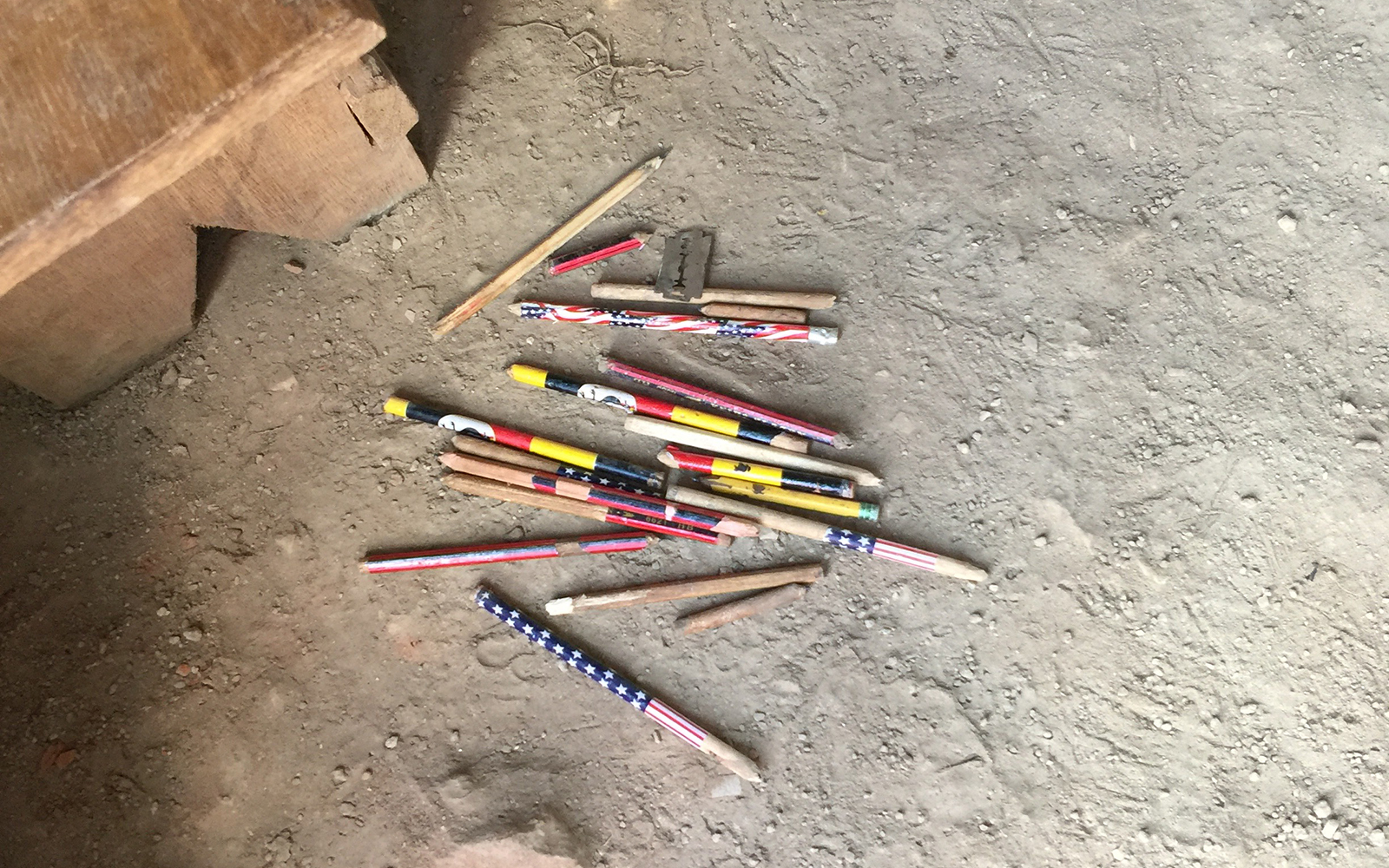 Supplies at a school in Uganda (Ricki Livingston/UConn School of Business)