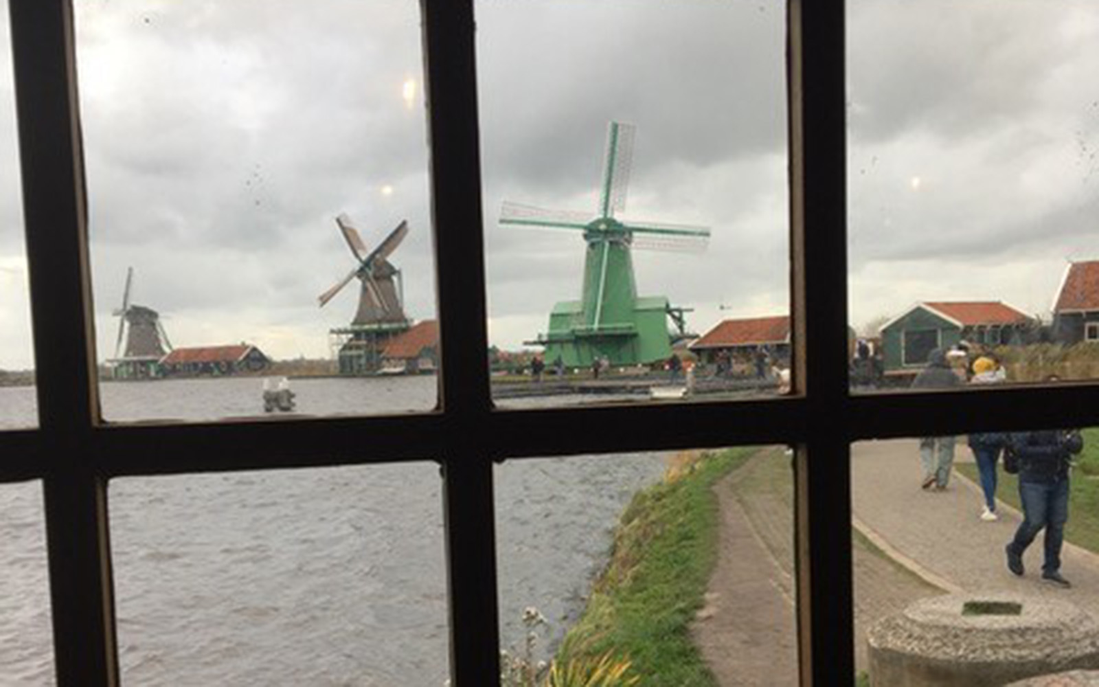 Windmills in Amsterdam (Brendan Mulcahey/UConn School of Business)