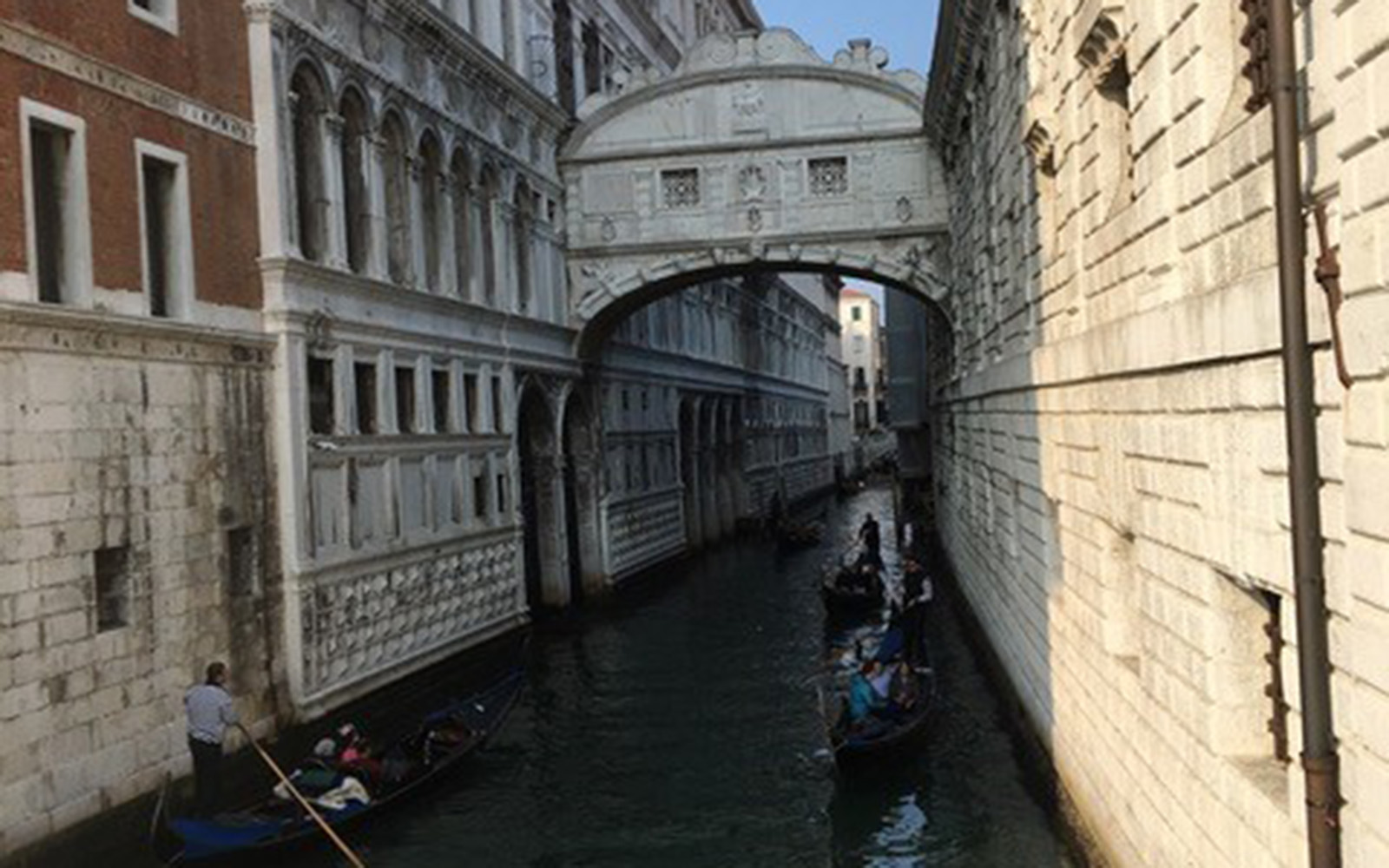 The "Bridge of Sighs" in Venice, Italy (Brendan Mulcahey/UConn School of Business)