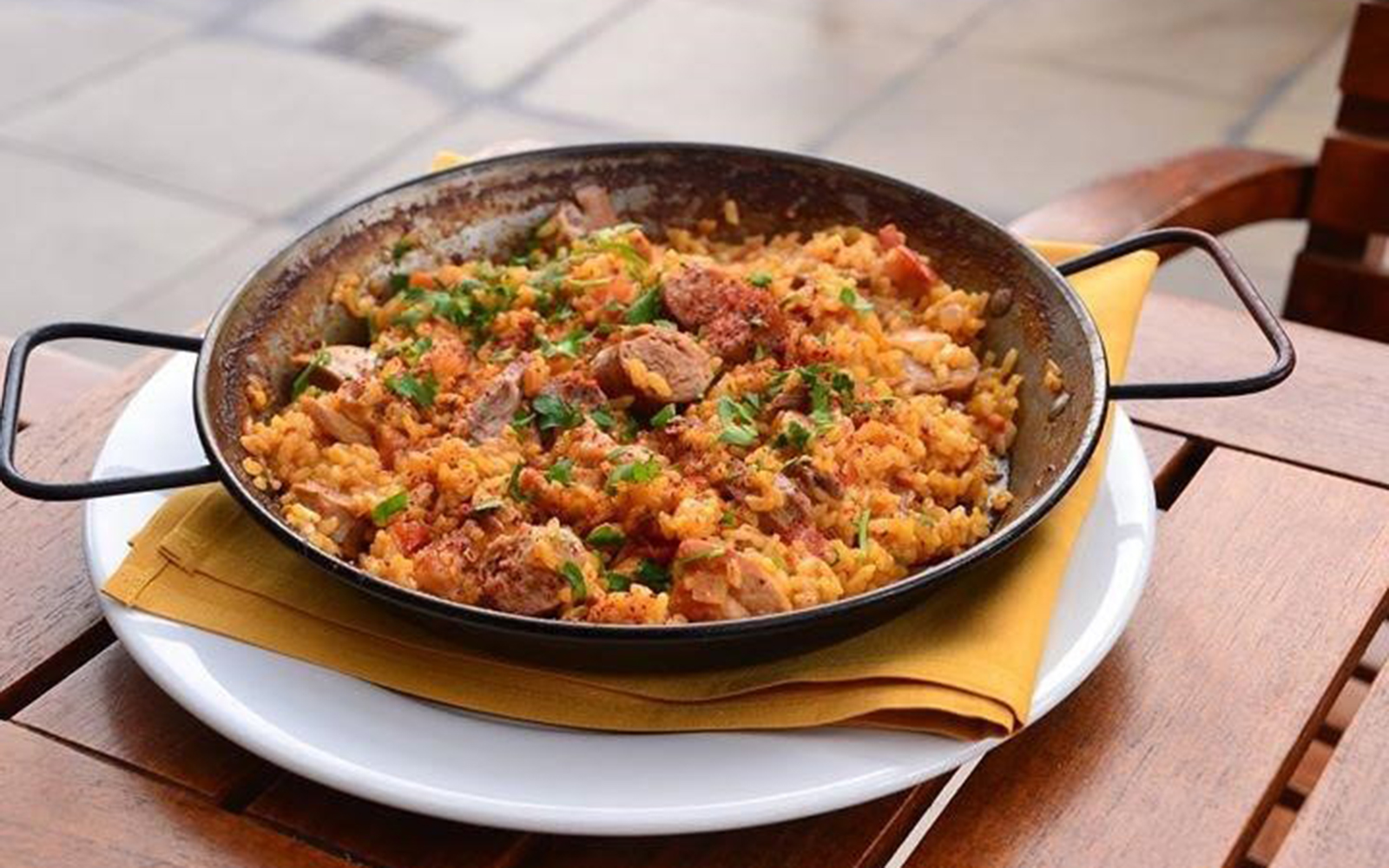 Paella, a common dish in Spain.  (Amschel Rothschild/UConn School of Business)