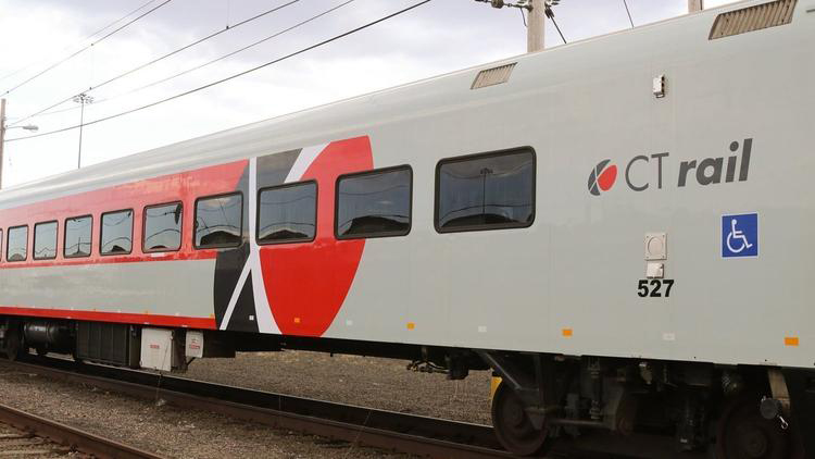 Connecticut is leasing 16 of these rehabilitated 30-year-old commuter rail cars for use on the Hartford Line.