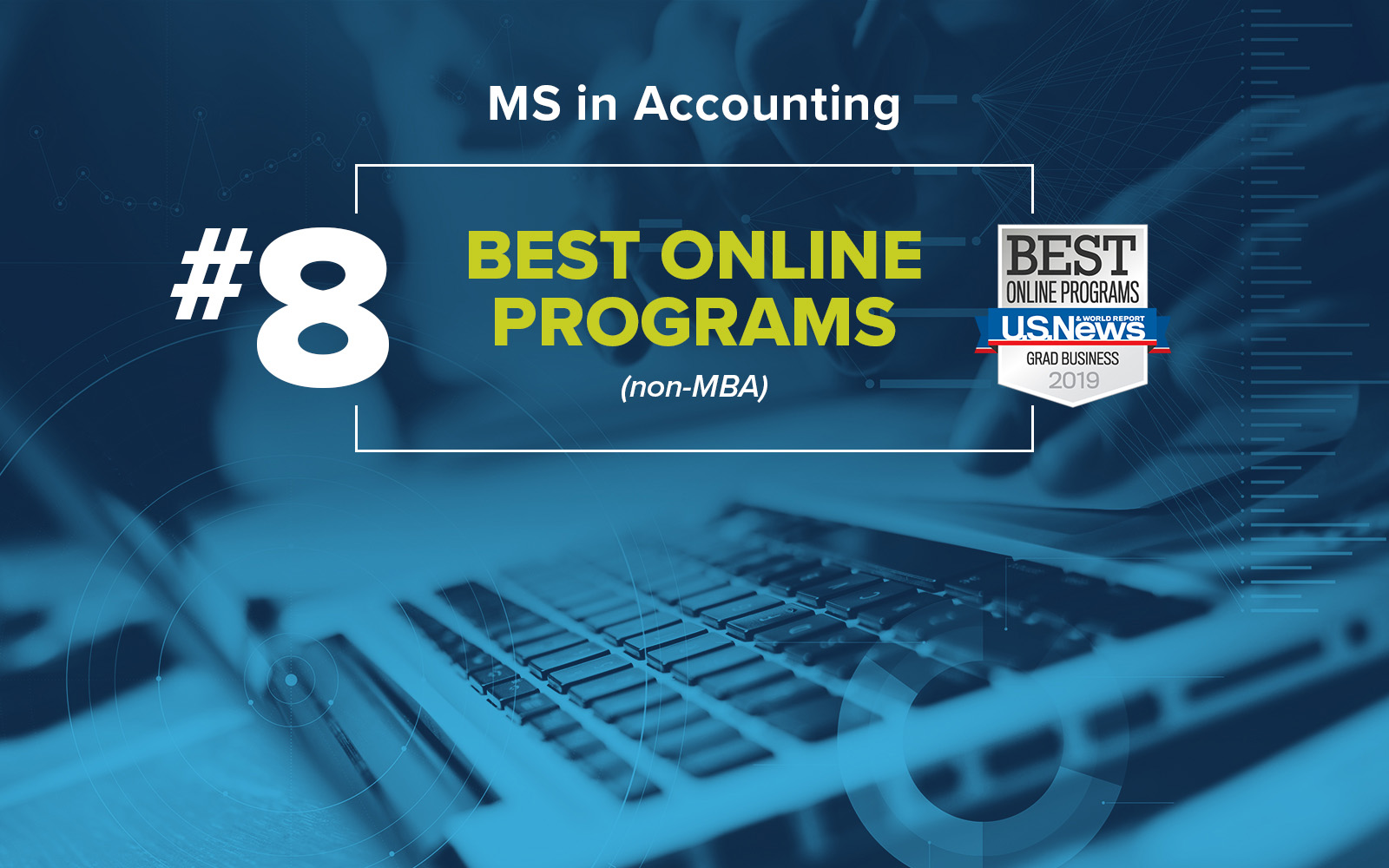 MSA Accounting - # 8 Best Online Programs (non MBA) - U.S. News & World Report