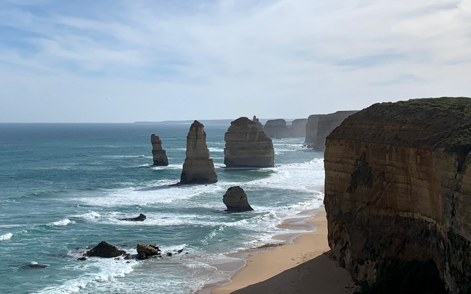 The Twelve Apostles along the Great Ocean Road (Victoria Myers / UConn School of Business)