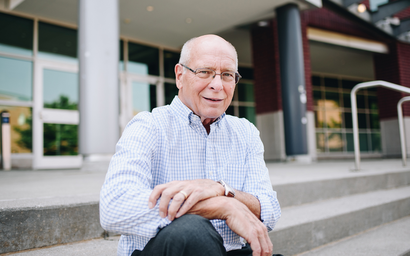 Professor John Clapp, pictured above, plans to continue his research into solutions for vacant Retail spaces (Nathan Oldham / UConn School of Business)