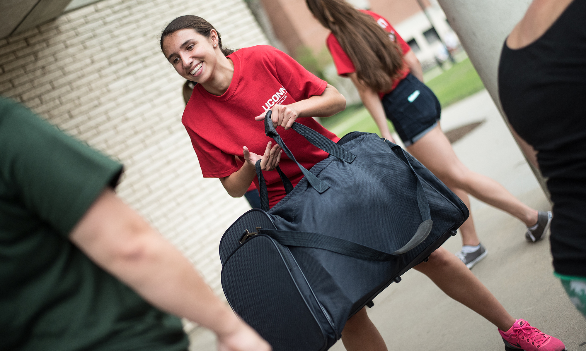 BCLC students move into their dorms
