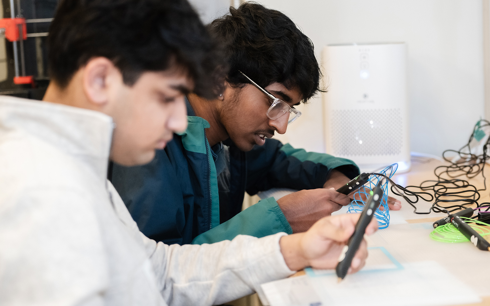 Students from Avon High School, Farmington High School and Capital Prep in Hartford spent a day at UConn's GBLC learning about data analytics in business and exploring related career paths.